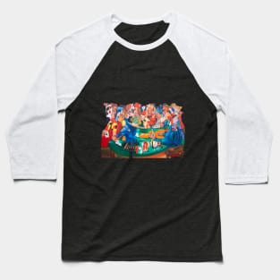 Poker Night Cut Baseball T-Shirt